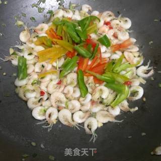香辣巢湖白米虾的做法步骤：4