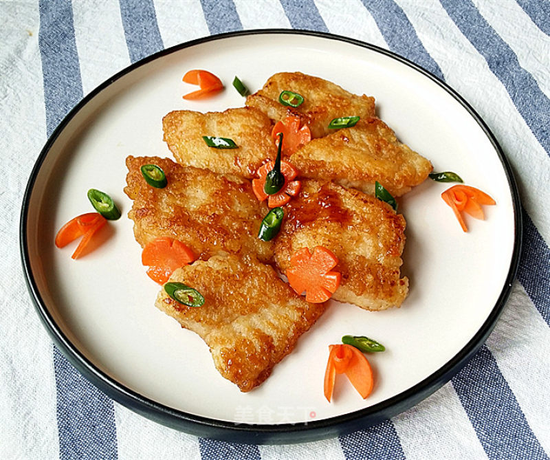 沙拉汁焗煎巴沙鱼的做法