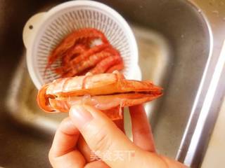泰式咖喱椰香大红虾（健康无油）的做法步骤：1