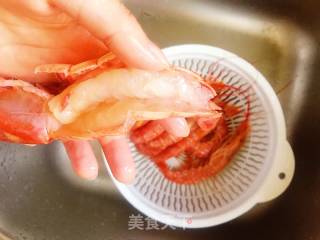 泰式咖喱椰香大红虾（健康无油）的做法步骤：3