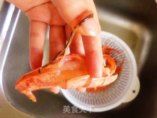 泰式咖喱椰香大红虾（健康无油）的做法步骤：2