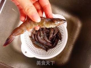 豆豉串串虾的做法步骤：1