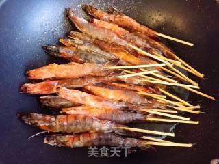 豆豉串串虾的做法步骤：5