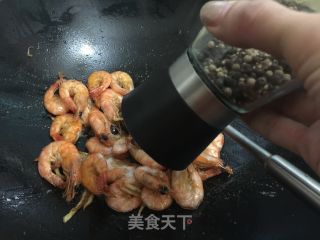 椒盐鲜露虾的做法步骤：10