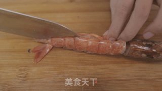 【小森妈妈菜谱】香煎阿根廷芝士红虾的做法步骤：4