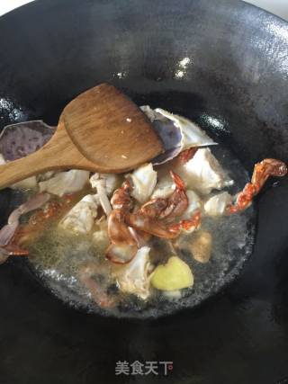 咖喱蟹的做法步骤：3