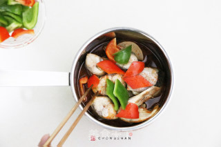 韩式辣酱慢煮青花鱼的做法步骤：4