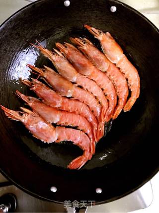 干烧阿根廷红虾的做法步骤：4
