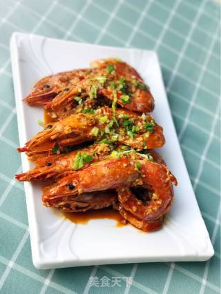 干烧阿根廷红虾的做法步骤：10