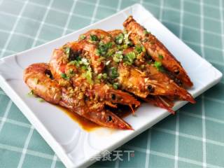 干烧阿根廷红虾的做法步骤：12