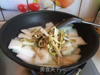 扁尖干贝冬瓜汤的做法步骤：8