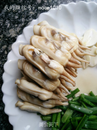 小策海鲜今日菜谱：葱爆蛏子的做法步骤：6