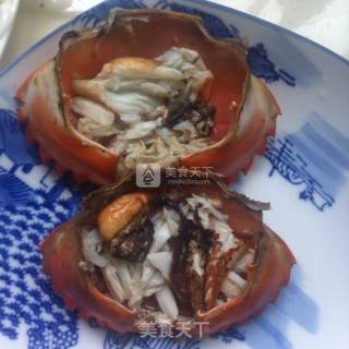 螃蟹蒸蛋的做法步骤：4
