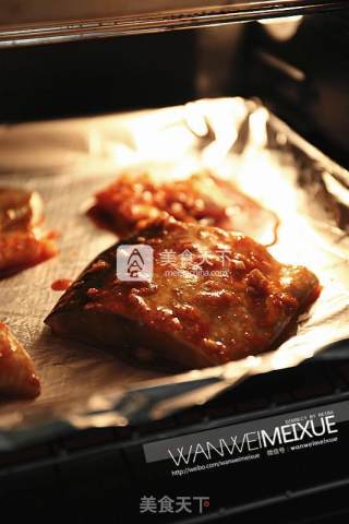 韩式蜂蜜烤巴沙鱼的做法步骤：6