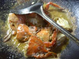 咖喱螃蟹的做法步骤：8