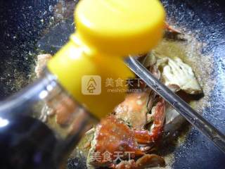 咖喱螃蟹的做法步骤：9