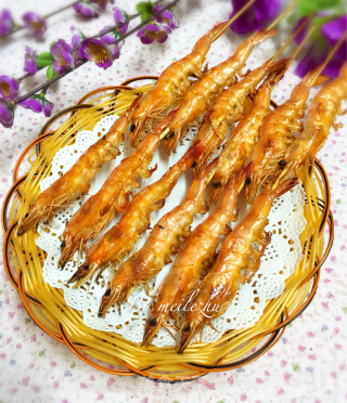 烤虾串的做法步骤：8