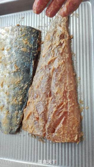 赤味噌烤鲅鱼的做法步骤：7