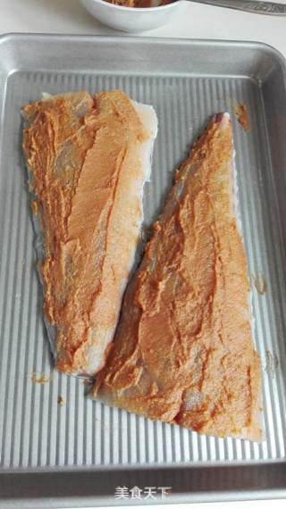 赤味噌烤鲅鱼的做法步骤：5