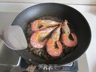椒盐红虾的做法步骤：6