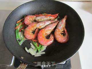 椒盐红虾的做法步骤：8