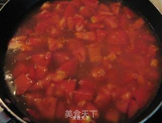 三文鱼番茄汤的做法步骤：4