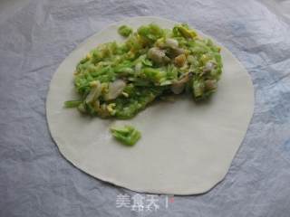 西葫芦蛤蜊合饼的做法步骤：12