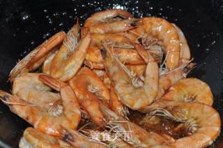 【金龙鱼稻米油】油焖大虾的做法步骤：8