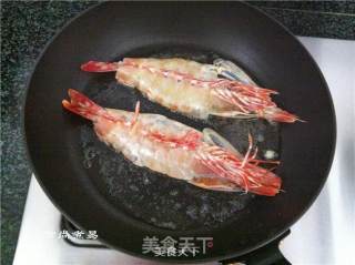 柠香干煎大虾的做法步骤：5