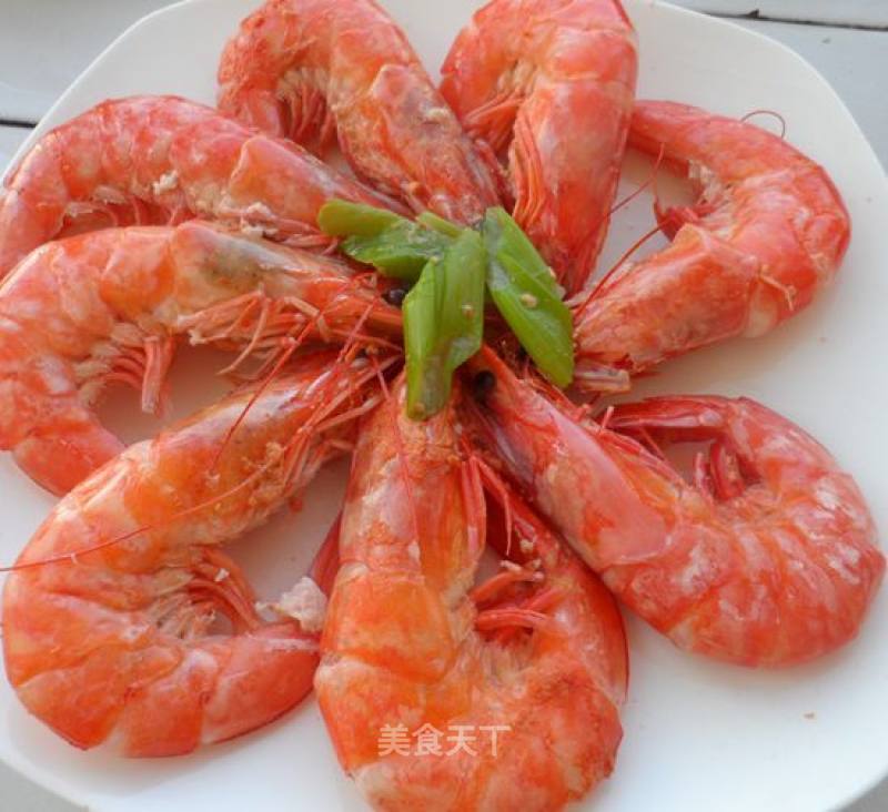 简单宴客菜——水煮大虾的做法