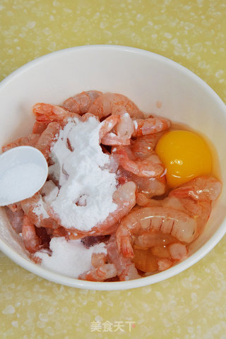 虾吃虾喝过新年---【糖醋虾仁】的做法步骤：3