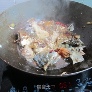 干椒干锅鱼头的做法步骤：6