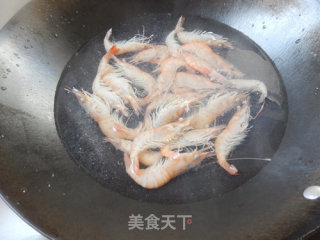 双椒炒大虾的做法步骤：4