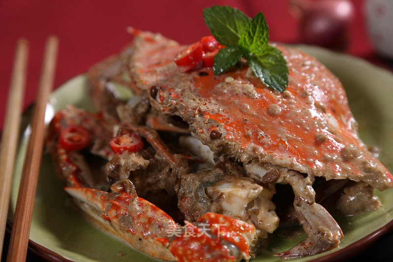 新加坡辣椒炒蟹—捷赛私房菜的做法
