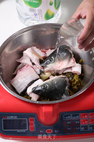 酸菜鱼—自动烹饪锅食谱的做法步骤：4