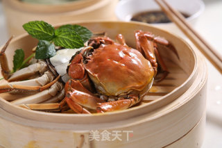 清蒸河蟹—自动烹饪锅食谱的做法步骤：5