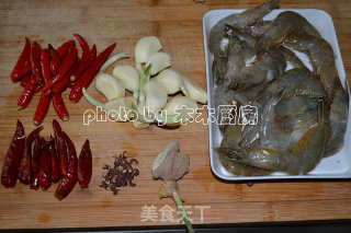 香辣基围虾的做法步骤：5