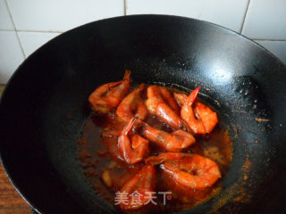 油焖大虾的做法步骤：9