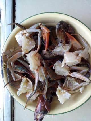 香辣干锅螃蟹的做法步骤：9