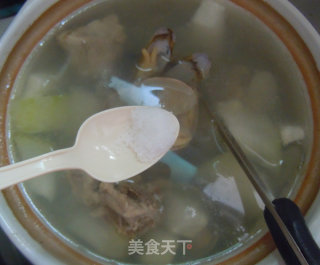 砂锅煲汤最美味--双贝煲冬瓜的做法步骤：7