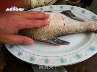 农家小米椒烧武昌鱼的做法步骤：3