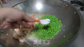 简单快手菜——清炒虾仁的做法步骤：8