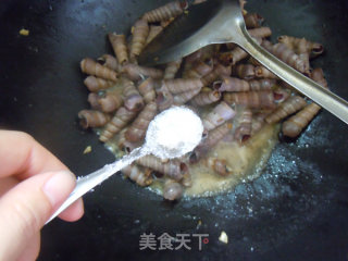 贝类可以很美味---辣炒钉螺的做法步骤：9