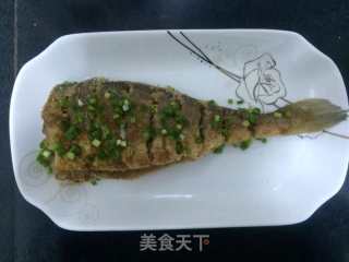 香酥黄花鱼的做法步骤：4