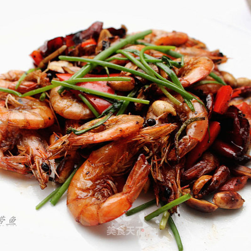 黑胡椒香辣虾的做法