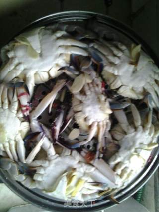 清蒸螃蟹的做法步骤：2