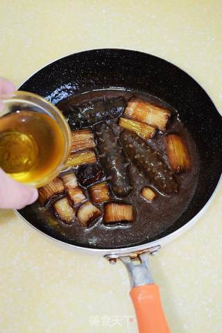 【葱烧海参】---如何熬制一碗好的葱油的做法步骤：8