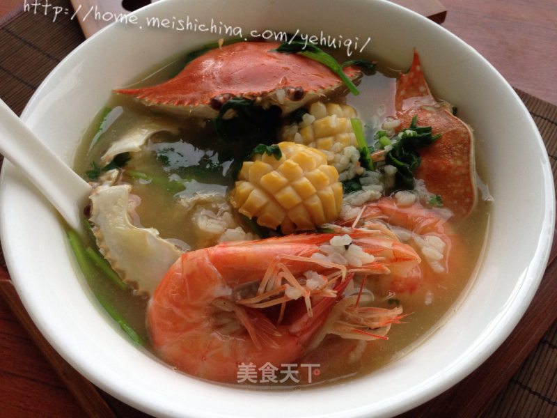 【海鲜砂锅粥】---潮汕版的做法