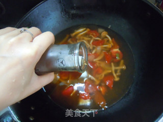 养生可以这样吃---菌香番茄鲍鱼汤的做法步骤：5