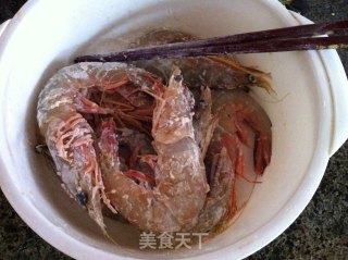 椒盐大虾的做法步骤：3